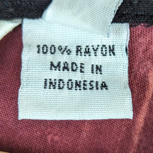 Lyng Art to Wear Oversized Tunic Shirt Blouse Button Up Lagenlook Abstract XL/0X - Picture 6 of 7